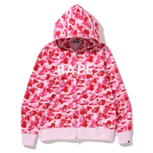 Pink Bape Hoodie