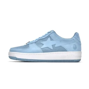 SKY Blue Bapesta Shoes