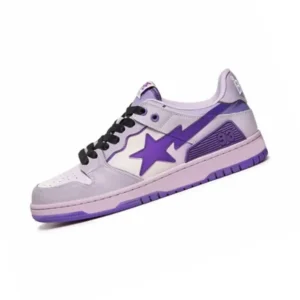 Purple Bapesta Sneaker