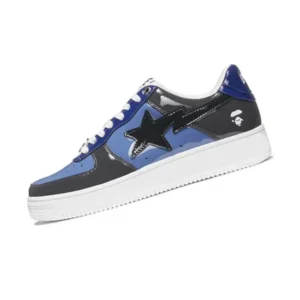 Blue Bapesta Shoes