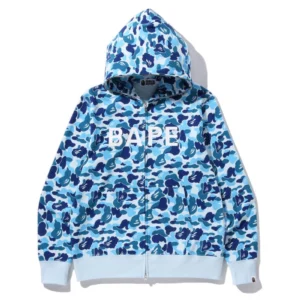 Blue Bape Hoodie